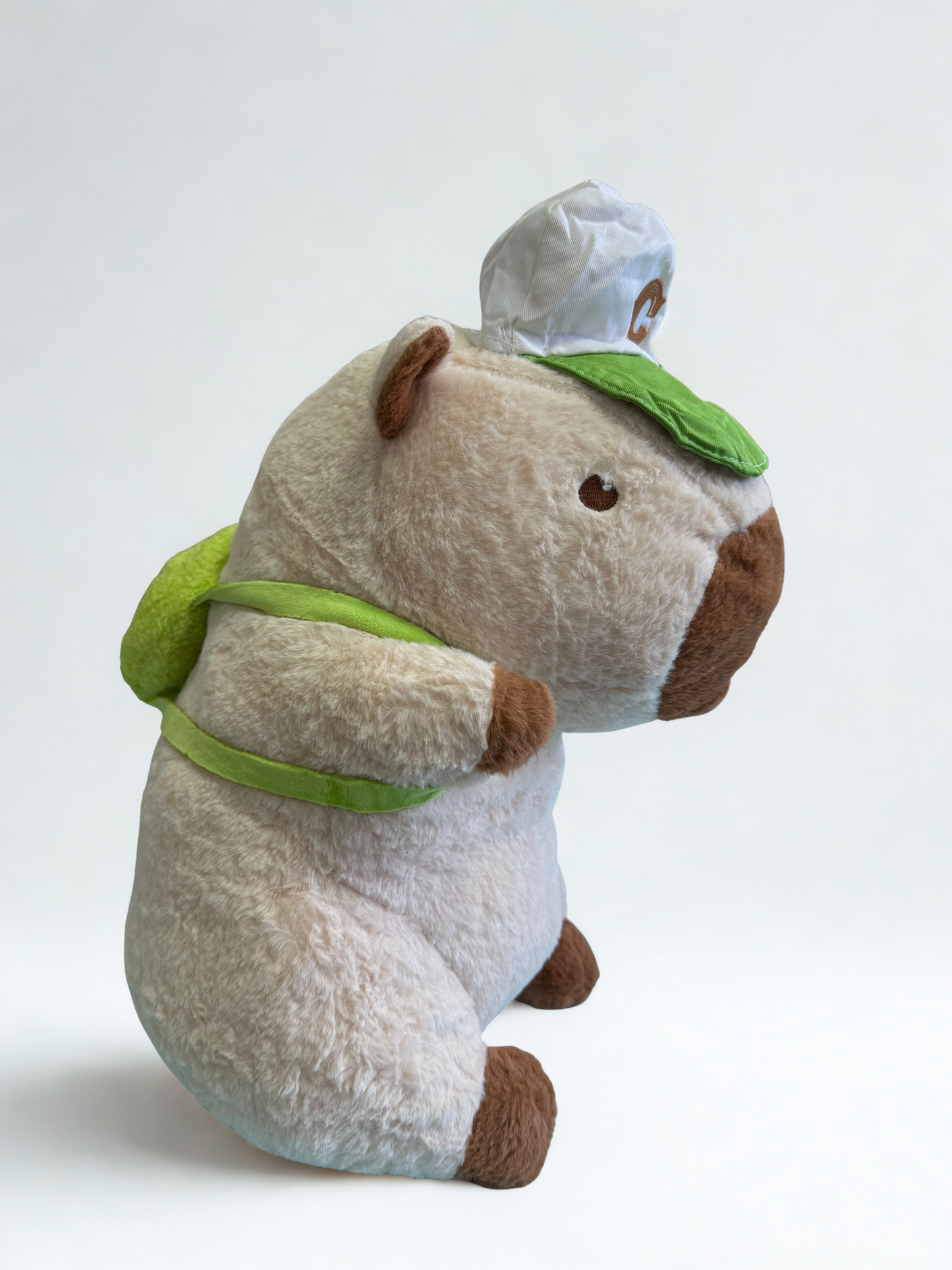 capybara collector series tennis - plush toy – soft green sports backpack
